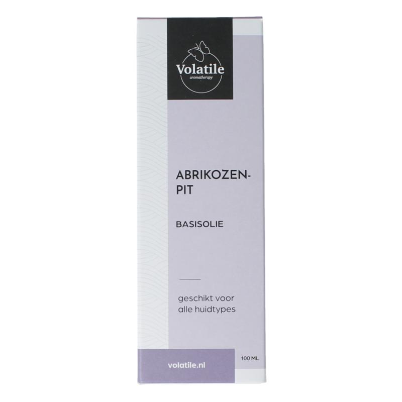 Volatile Abrikozenpit Basisolie Glazen Fles
