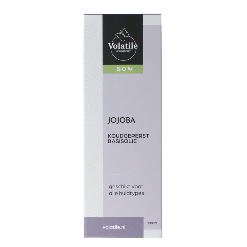 Volatile Jojoba Koudgeperst Basisolie Bio Glazen Fles