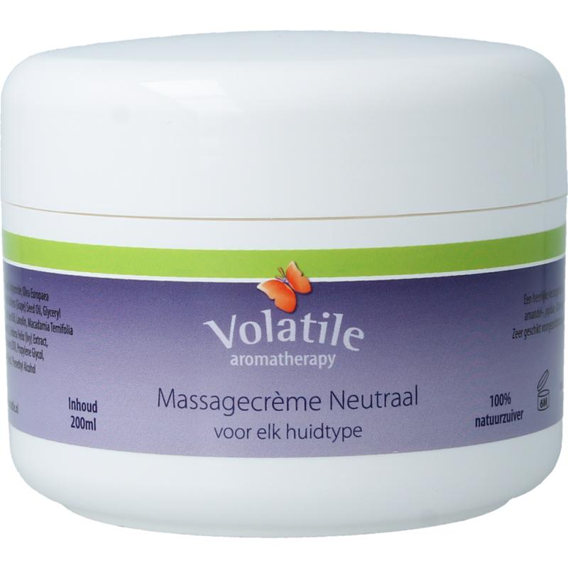 Volatile Massagecreme Neutraal