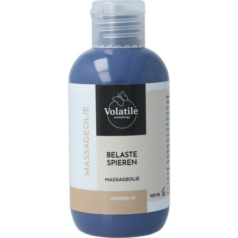 Volatile Massageolie Belaste Spieren