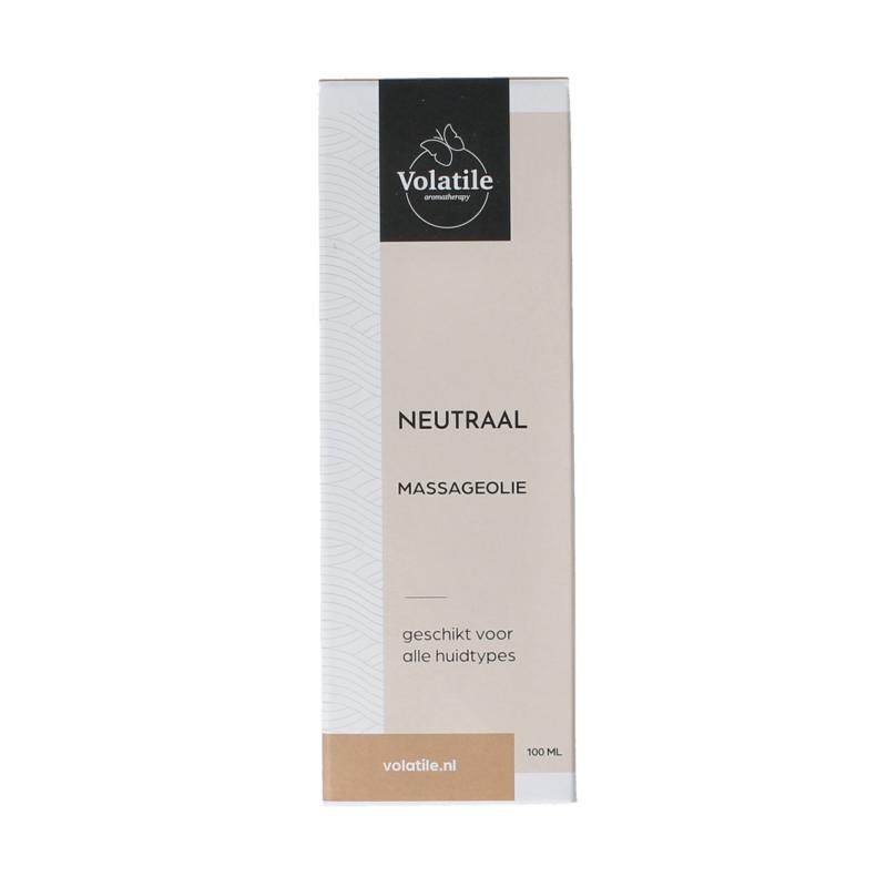 Volatile Massageolie Neutral Glas Met Pomp