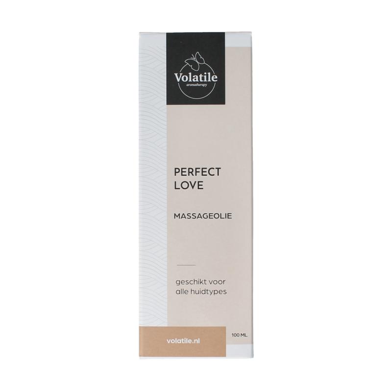 Volatile Massageolie Perfect Love Glas Met Pomp