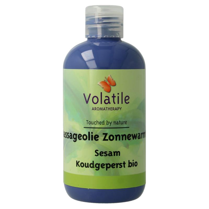 Volatile Massageolie Sesam Zonnewarmte