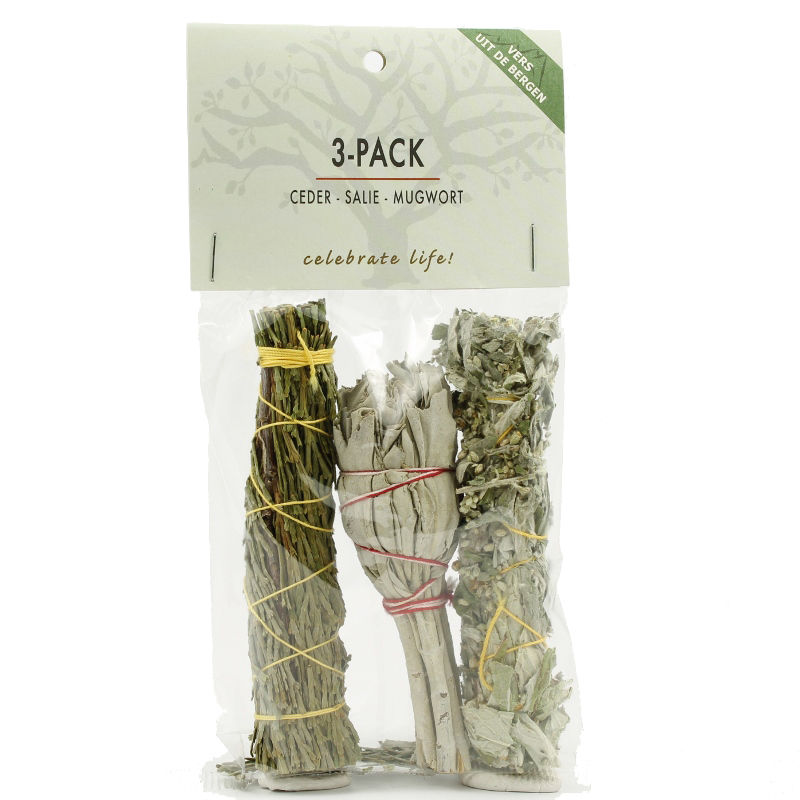 Volatile Smugde 3 Pack Witte Salie Ceder & Mugwort