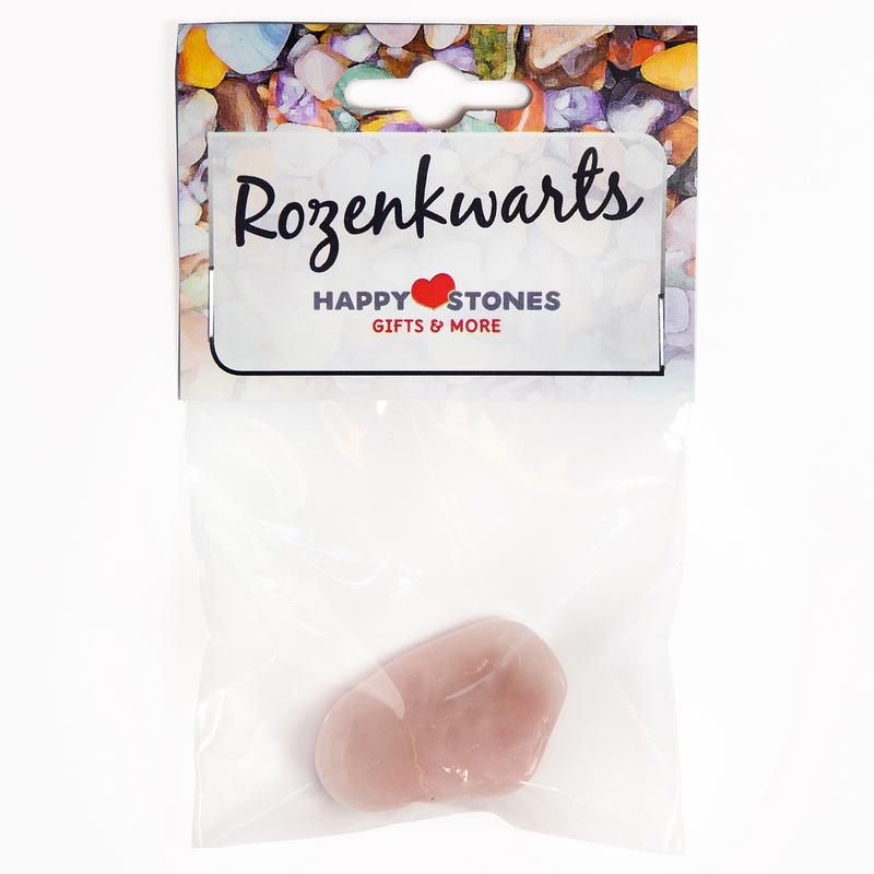 Volatile Zakje Geluk - Rozenkwarts