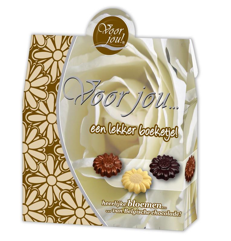 Voor Jou! Cadeau Doos Lekker Boeketje