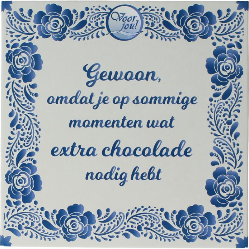 Voor Jou! Wensreep Delftsblauw Gewoon Omdat