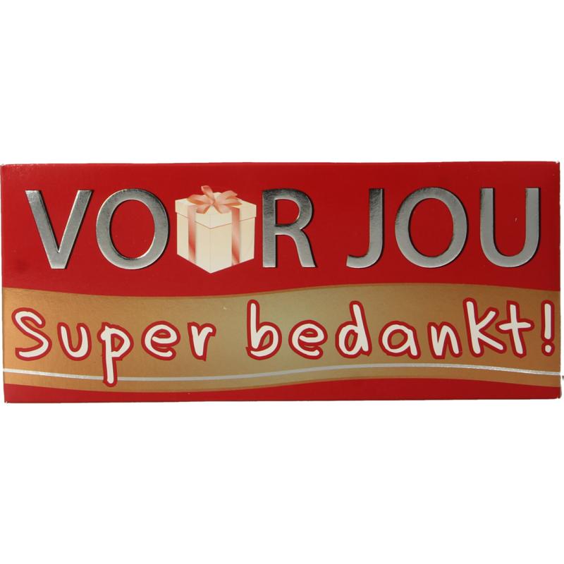 Voor Jou! Wensreep Super Bedankt