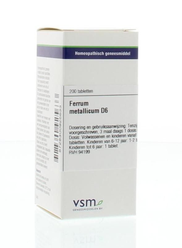 Vsm Ferrum Metallicum D6