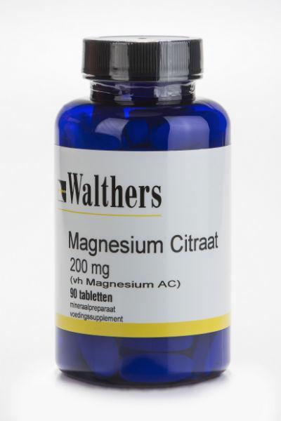 Walthers Magnesium Citraat 200 Mg