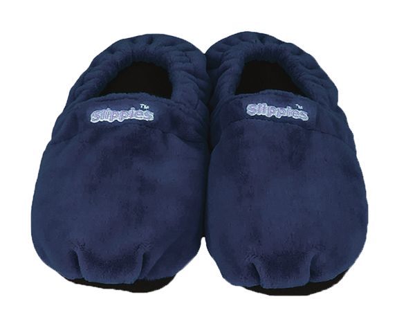 Warmies Slippies Maat 8-11 (41-45) Donker Blauw