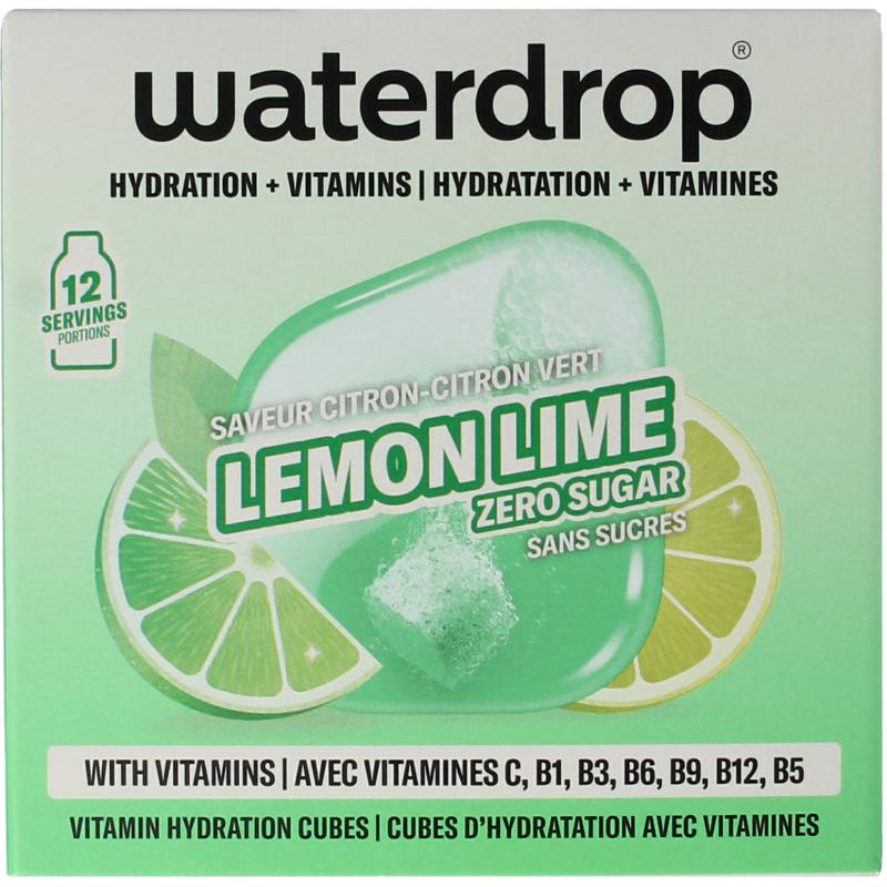 Waterdrop Microdrink Focus Lemon Lime Bruistabletten