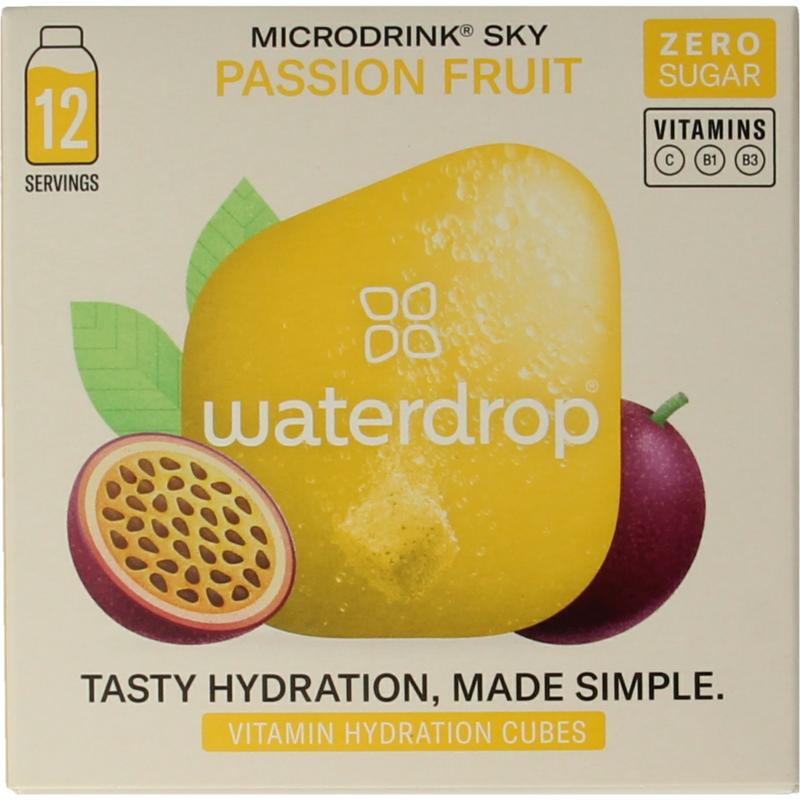 Waterdrop Microdrink Sky Passion Fruit Bruistabletten
