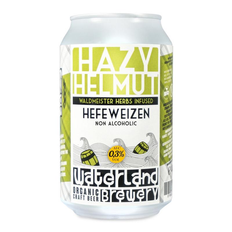 Waterland Hefe-Weizen Hazy Helmut 0,3% Bio