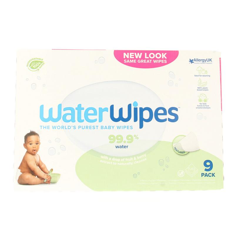Waterwipes Snoetendoekjes 9-Pak