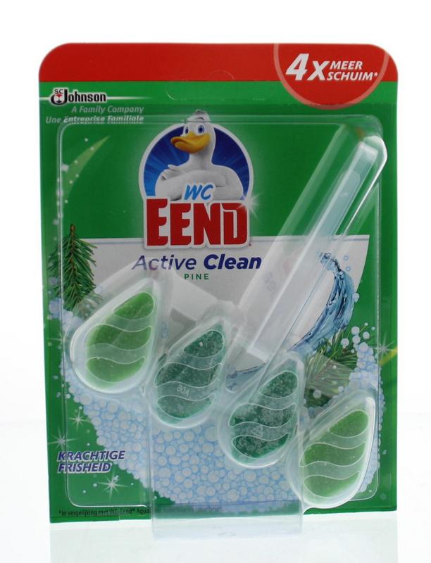 Wc Eend Blok Active Clean Pine