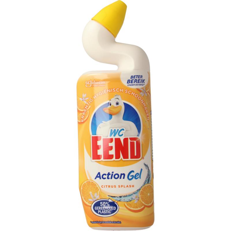 Wc Eend Toiletreiniger Action Gel Citrus Splash