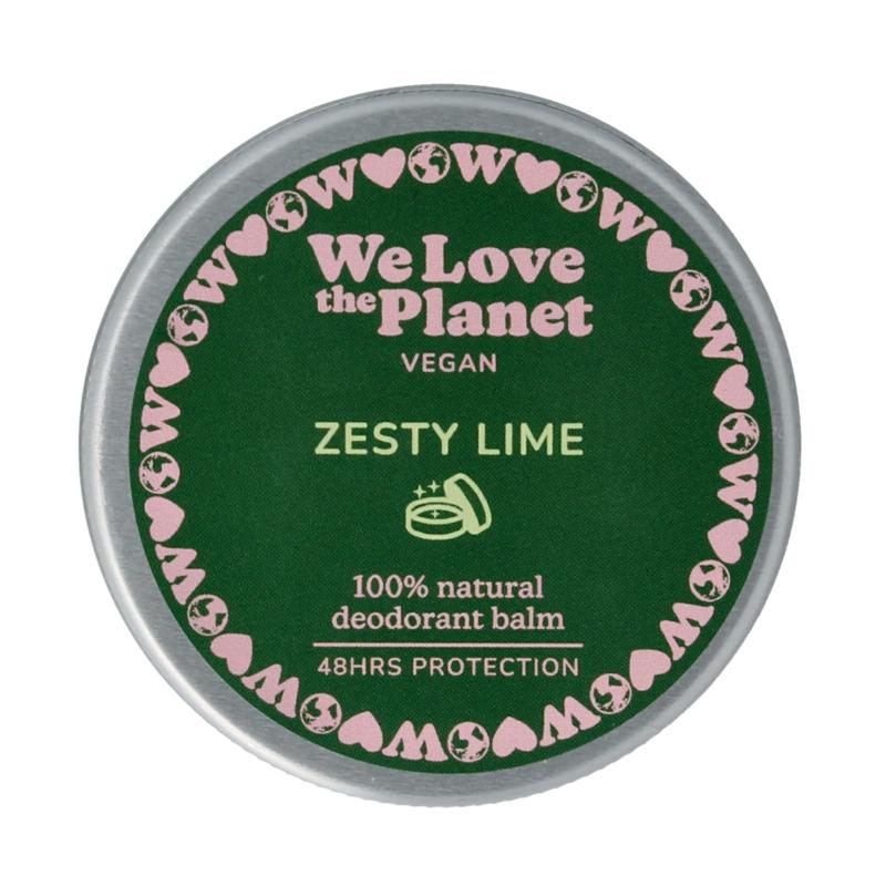 We Love Deodorant Balm Zesty Lime Vegan