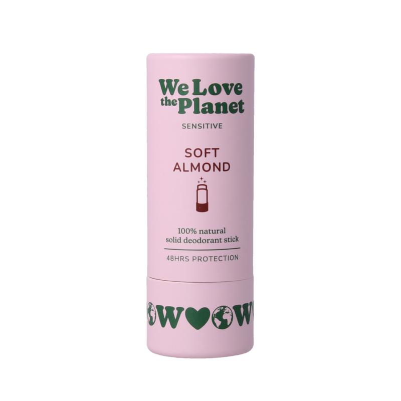We Love Deodorant Stick Soft Almond Vegan