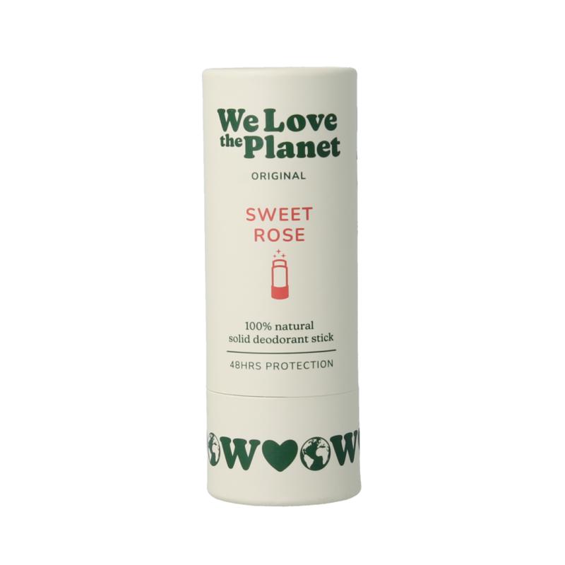 We Love Deodorant Stick Sweet Rose