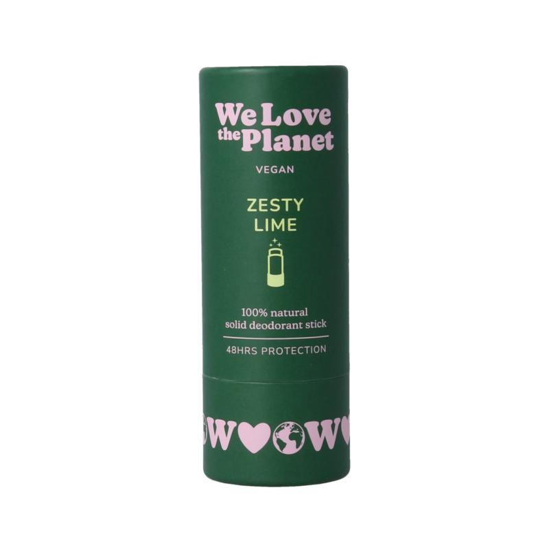 We Love Deodorant Stick Zesty Lime