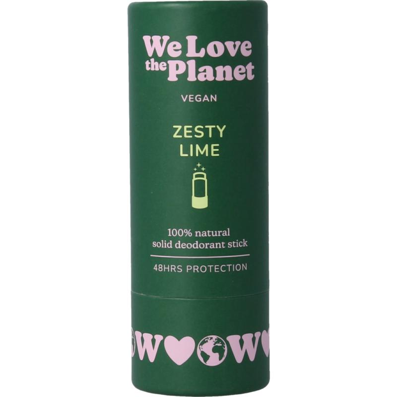 We Love Deodorant Stick Zesty Lime