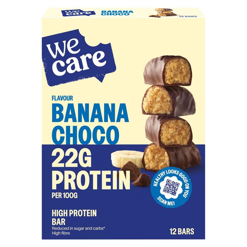 Wecare High Protein Bars Banana Choco