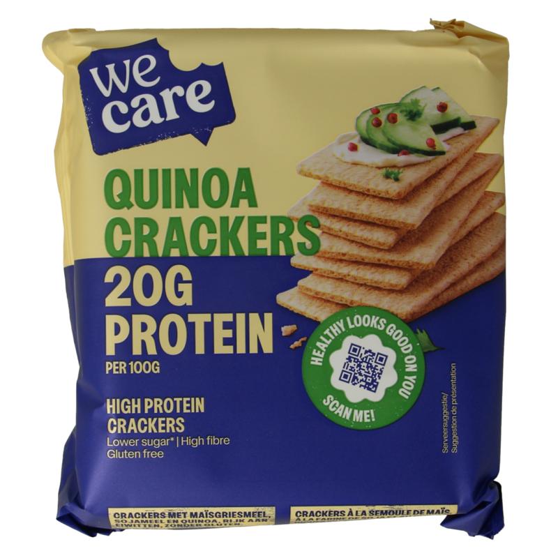 Wecare High Protein Quinoa Crackers
