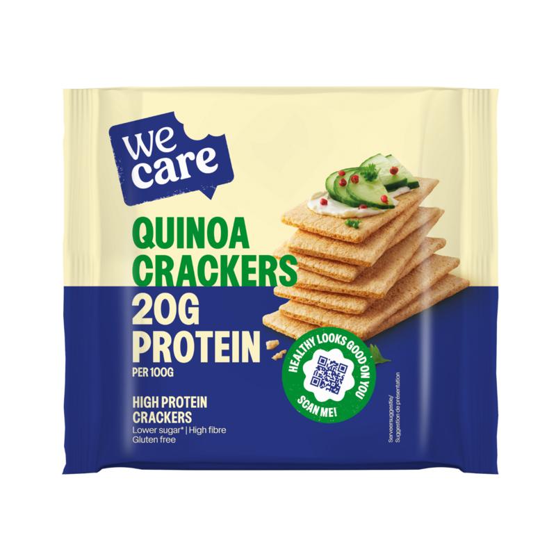 Wecare High Protein Quinoa Crackers