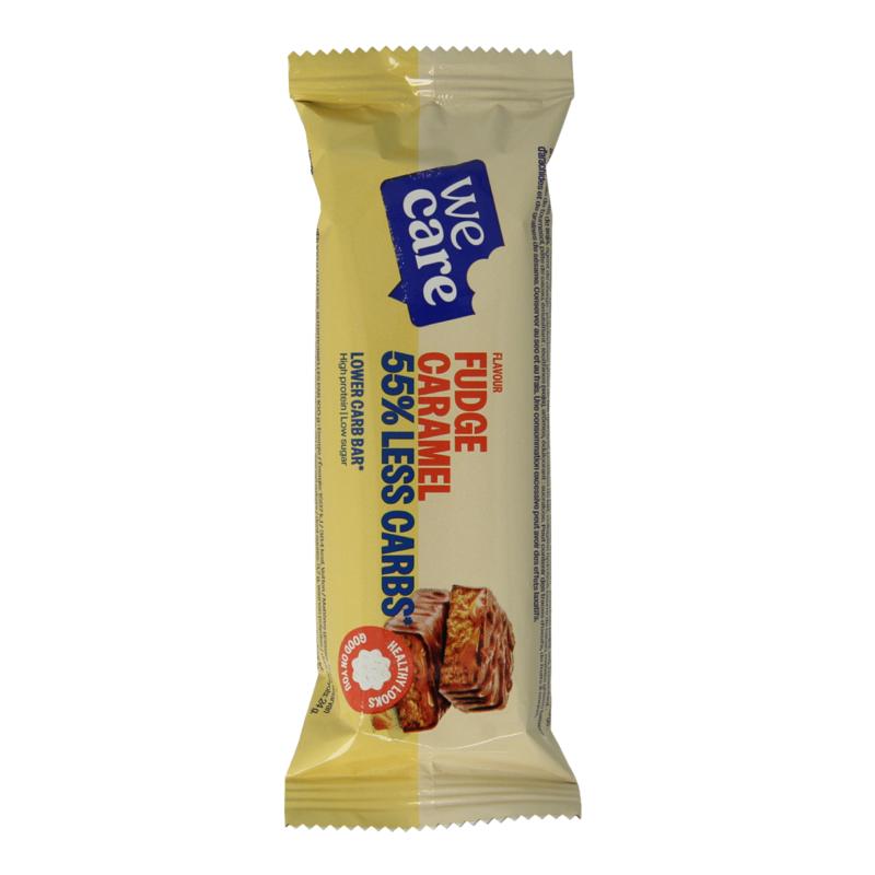 Wecare Lower Kcalcarb Bar Fudge Caramel