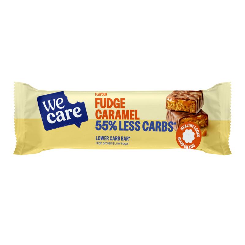 Wecare Lower Kcalcarb Bar Fudge Caramel