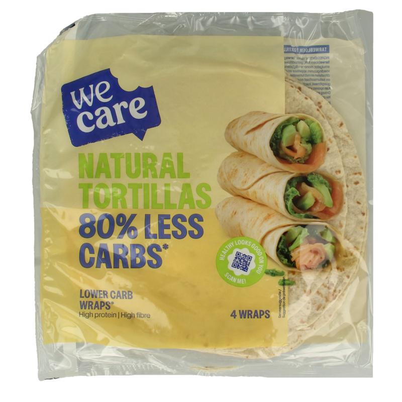 Wecare Lower Kcalcarb Natural Tortillas