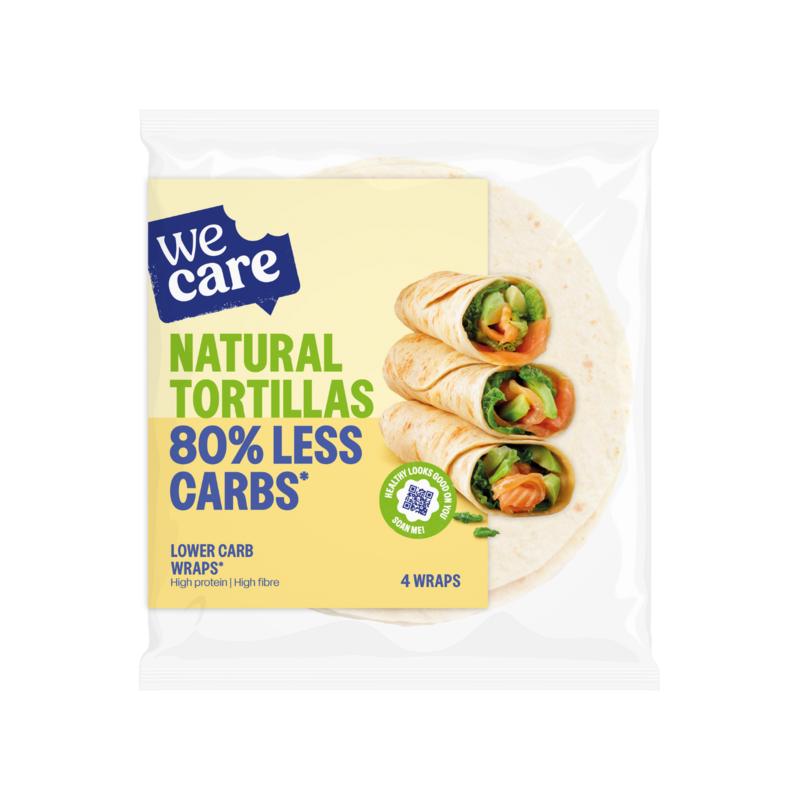 Wecare Lower Kcalcarb Natural Tortillas