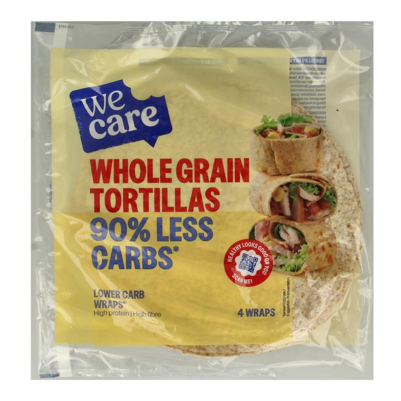 Wecare Lower Kcalcarb Whole Grain Tortillas