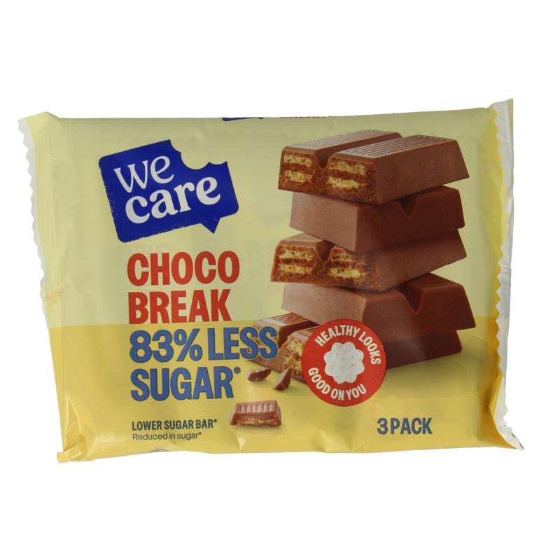 Wecare Lower Kcalsugar Bar Choco Break