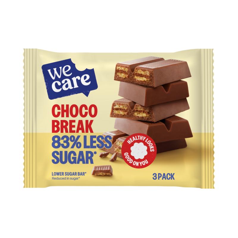 Wecare Lower Kcalsugar Bar Choco Break
