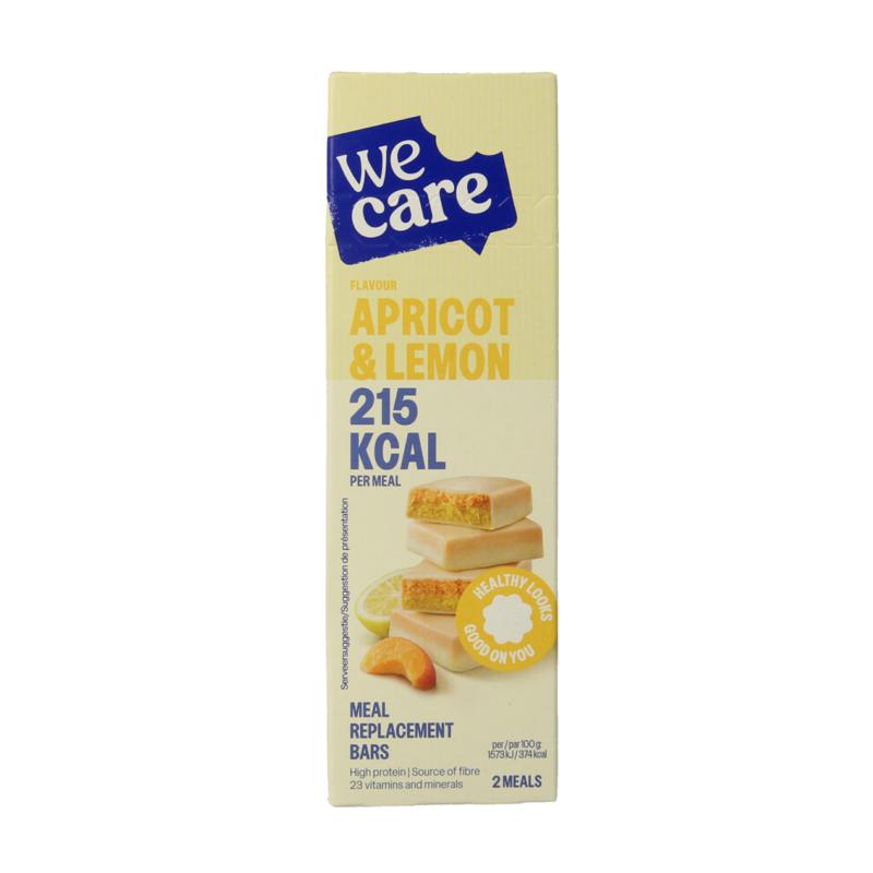 Wecare Meal Replacement Bars Apricot & Lemon