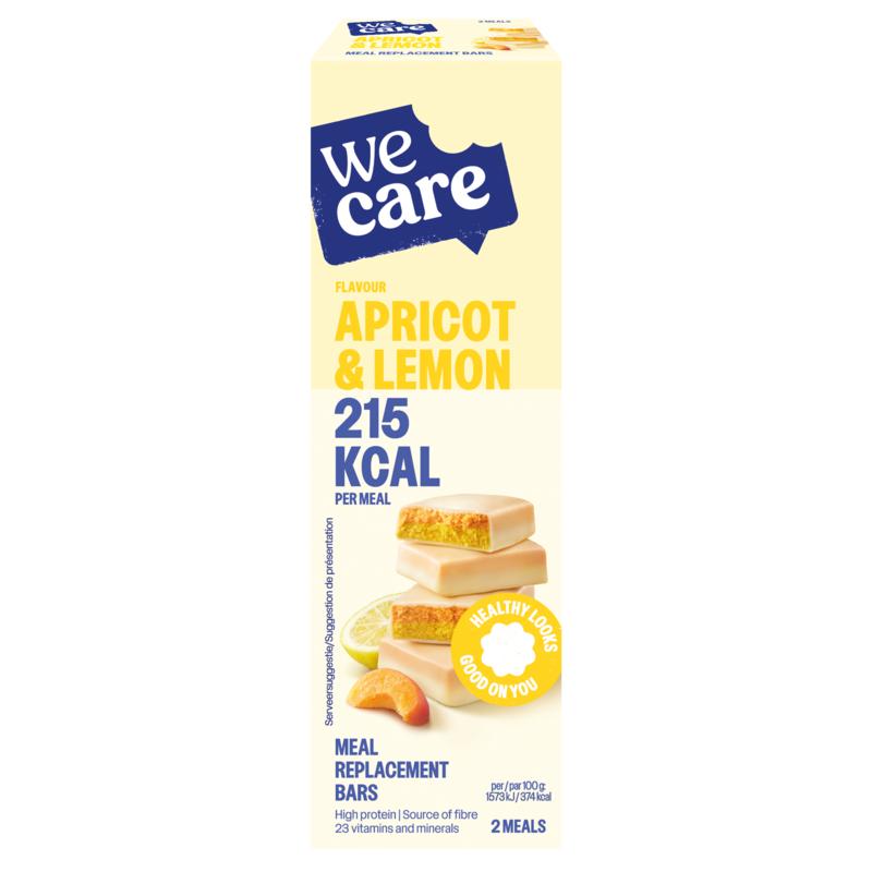 Wecare Meal Replacement Bars Apricot & Lemon