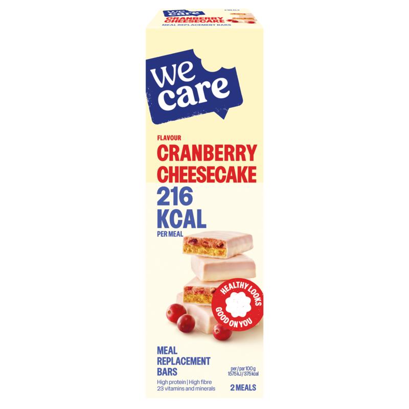 Wecare Meal Replacement Bars Cranberry Cheesecake