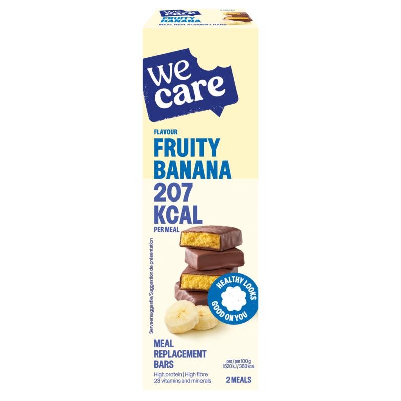 Wecare Meal Replacement Bars Fruity Banana