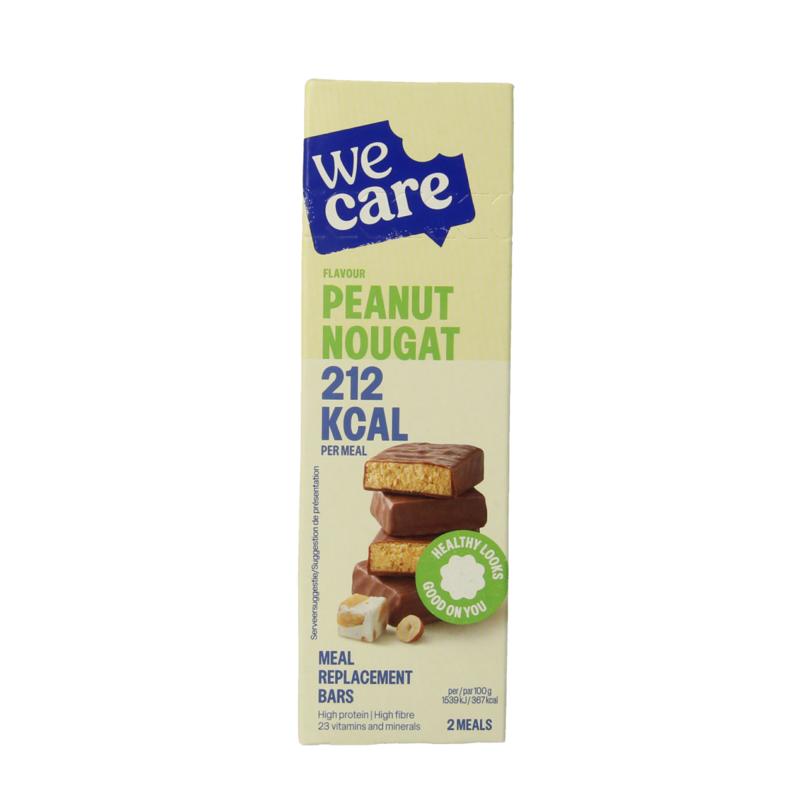 Wecare Meal Replacement Bars Peanut Nougat