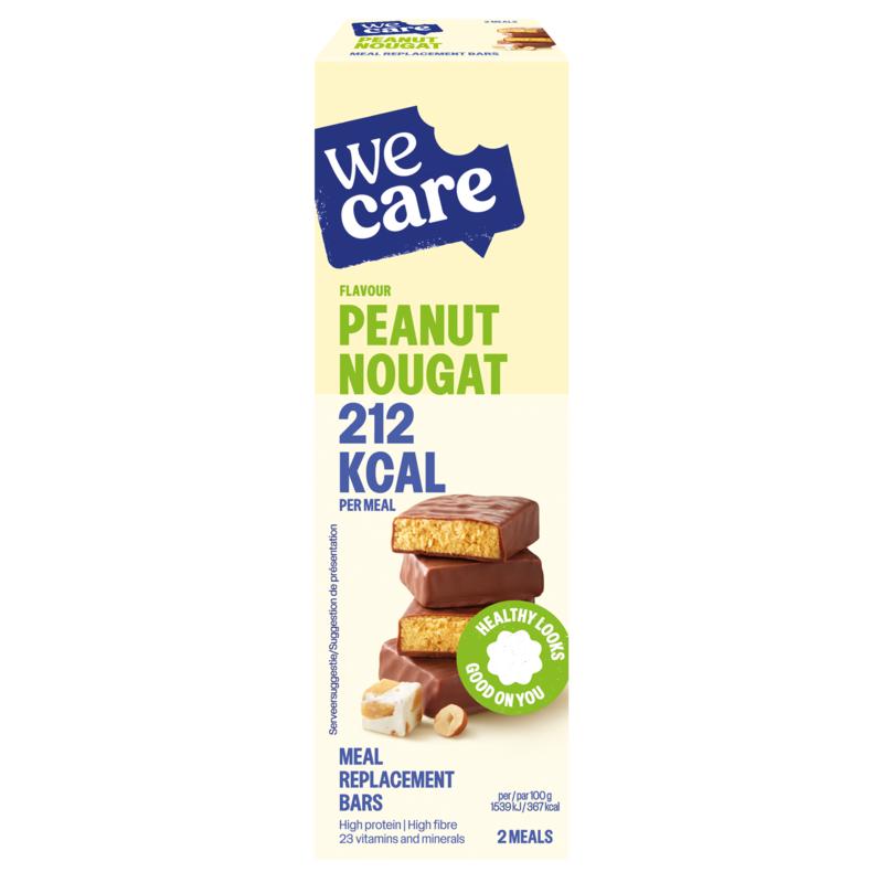 Wecare Meal Replacement Bars Peanut Nougat