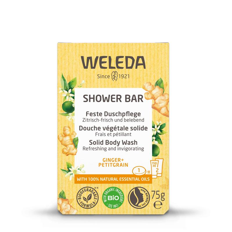 Weleda Shower Bar Ginger + Petitgrain