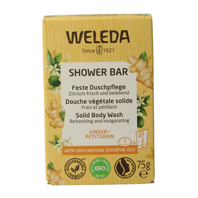 Weleda Shower Bar Ginger + Petitgrain