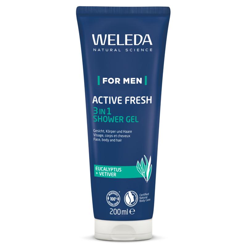 Weleda Men Active Fresh 3-In-1 Douchegel
