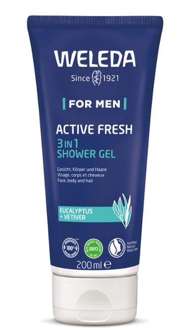 Weleda Men Active Fresh 3-In-1 Douchegel