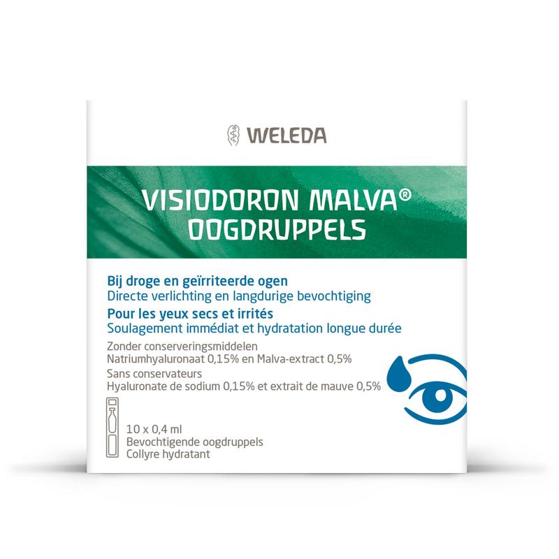 Weleda Visiodoron Malva Oogdruppels 0.4 Ml