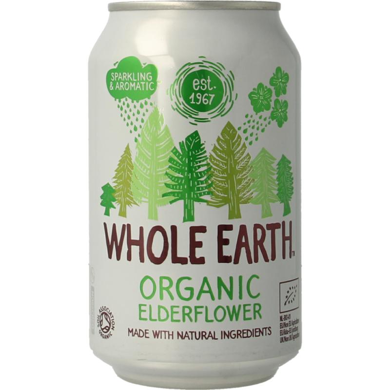 Whole Earth Sparkling Elderflower Bio