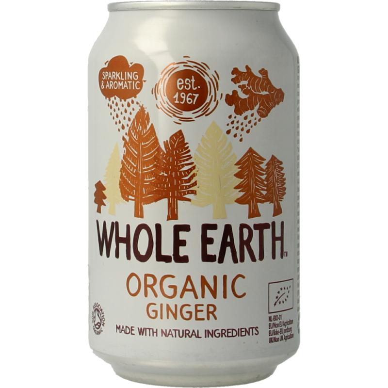 Whole Earth Sparkling Ginger Bio