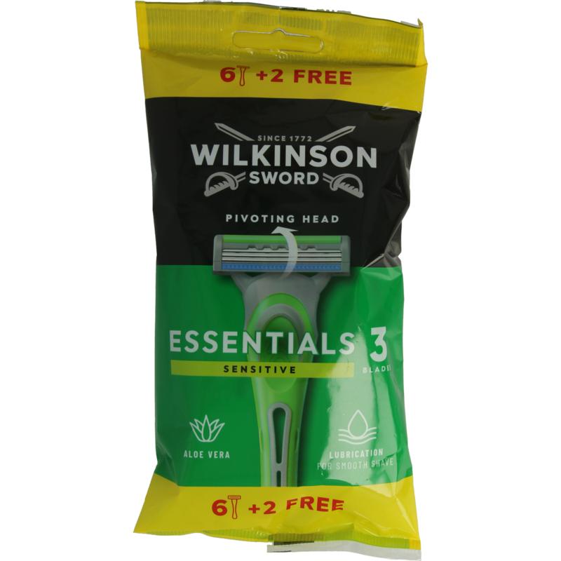 Wilkinson Essential Sensitive 6+2 Disposable